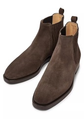 Brunello Cucinelli Suede Chelsea Boots