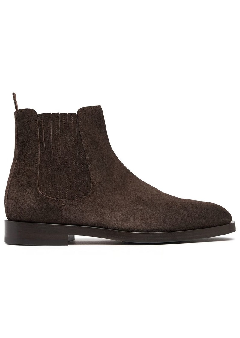 Brunello Cucinelli Suede Chelsea Boots