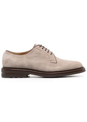 Brunello Cucinelli suede derby shoes