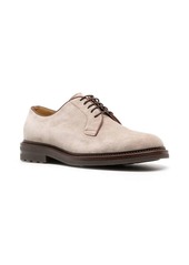 Brunello Cucinelli suede derby shoes