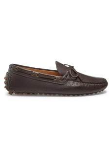 Brunello Cucinelli Leather Driver Loafers