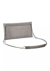 Brunello Cucinelli Suede Envelope Bag with Precious Chain