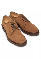 Brunello Cucinelli Suede Lace-Up Derbys