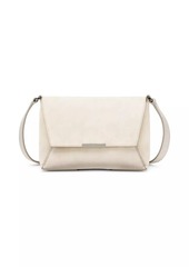 Brunello Cucinelli Sueded Calfskin Envelope Bag with Monili