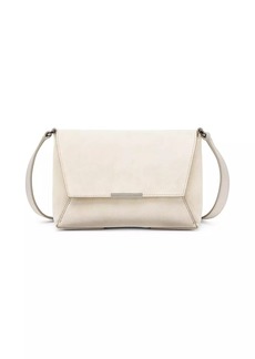 Brunello Cucinelli Sueded Calfskin Envelope Bag with Monili