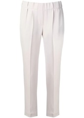 Brunello Cucinelli tapered elasticated trousers