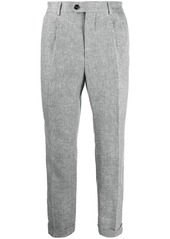 Brunello Cucinelli tapered cotton trousers