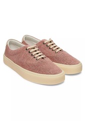 Brunello Cucinelli Textile Lace-Up Sneakers