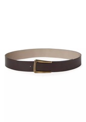 Brunello Cucinelli Vintage Effect Leather Belt