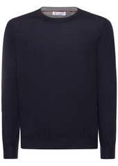 Brunello Cucinelli Wool Cashmere Crewneck Sweater