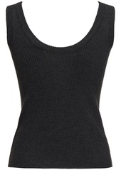 Brunello Cucinelli Wool & Cashmere Knit Tank Top