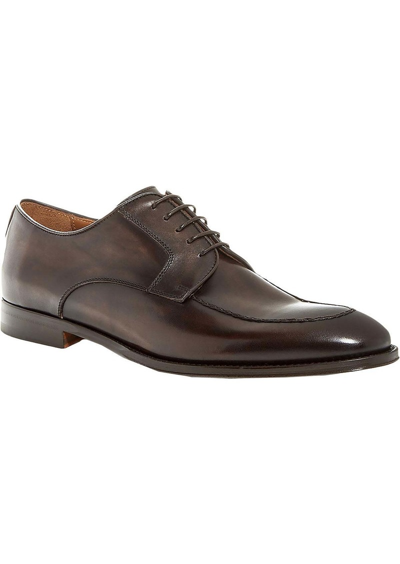 Bruno Magli Andrea Mens Leather Almond Toe Oxfords