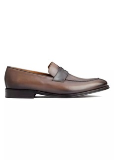 Bruno Magli Arezzo Leather Penny Loafers