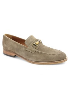 Bruno Magli Antonio Suede Loafer in Taupe Suede at Nordstrom