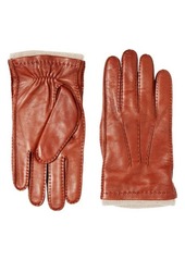 Bruno Magli Cashmere Lined Leather Gloves