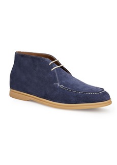 Bruno Magli Men's Alto Chukka Lace Up Boots - Navy Suede