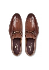 Bruno Magli Men's Piero Slip On Dress Loafers - Rust