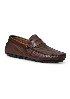 Bruno Magli Men's Xane Slip On Driving Moccasin Shoes - Brown Woven