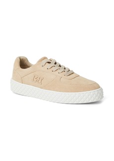 Bruno Magli Paola Sneaker in Sand Suede at Nordstrom Rack