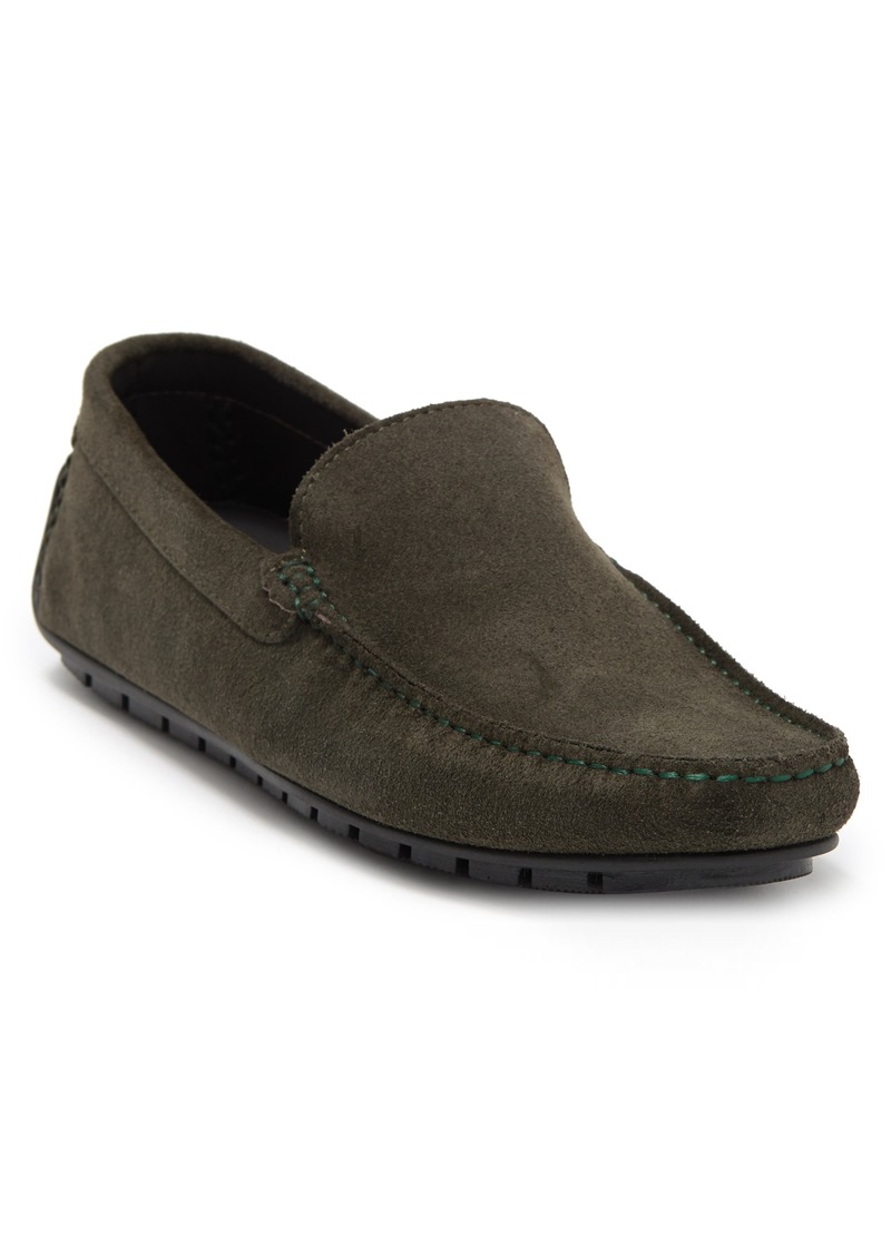 Bruno Magli Xenia Driver Loafer in Military Green Suede at Nordstrom Rack