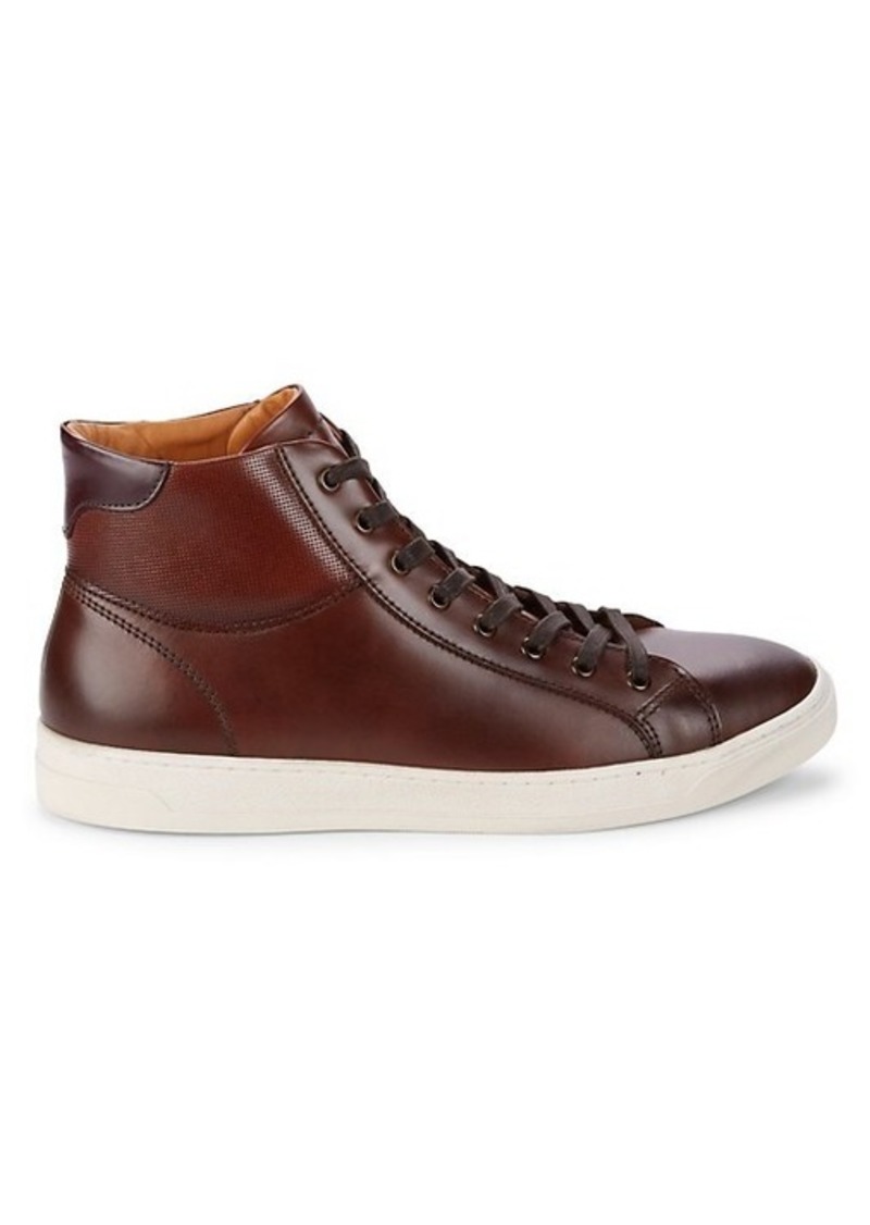 bruno magli diaz leather sneaker