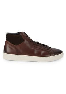 Bruno Magli Dimento Leather & Suede High-Top Sneakers
