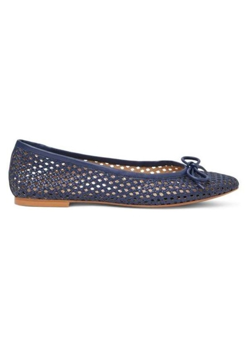 Bruno Magli Janina Woven Leather Flats