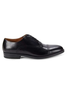 Bruno Magli Leather Cap Toe Oxford Shoes