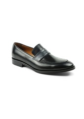 Bruno Magli Men's Arezzo Slip On Loafers - Black, Gray Leather