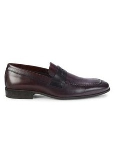 Bruno Magli Mineo Leather Strapped Loafer