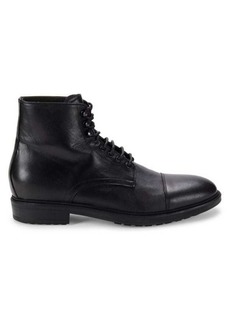 Bruno Magli Rufino Leather Ankle Boots