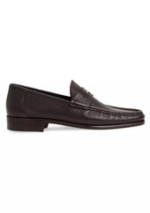 Bruno Magli Tonio Leather Penny Loafers