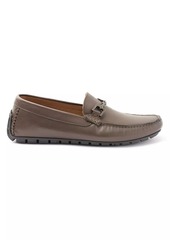 Bruno Magli Xander Leather Driver Loafers