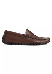 Bruno Magli Xane Leather Driving Loafers