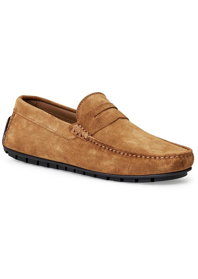 Bruno Magli XANE Mens Leather Slip On Driving Moccasins