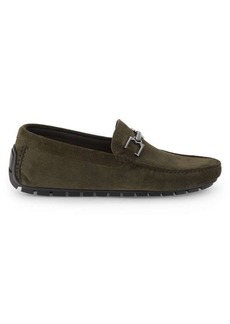 Bruno Magli Xavier Leather Driving Bit Loafers