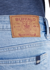 Buffalo Jeans "Buffalo David Bitton Men's Dean Relaxed-Straight Fit Stretch 10.5"" Denim Shorts - Indigo"
