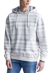 Buffalo Jeans Buffalo David Bitton Men's Fazel Striped Long Sleeve Hoodie - Mirage