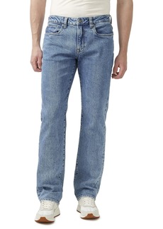 Buffalo Jeans Buffalo David Bitton Men's Relaxed Straight Driven Jeans Bleached and Torn