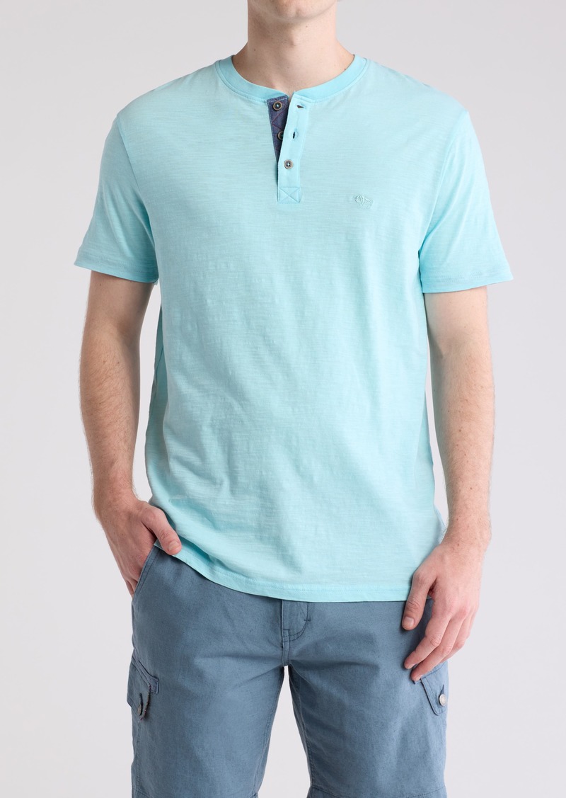 Buffalo Jeans Karimo Cotton Henley in Sky Blue at Nordstrom Rack