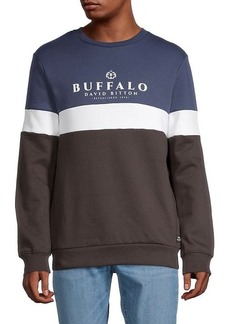 Buffalo Jeans Felip Colorblock Logo Sweatshirt