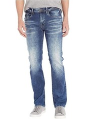 Buffalo Jeans Six X Straight Leg in Veined/Sanded