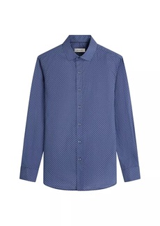 Bugatchi Axel Geometric Button-Front Shirt