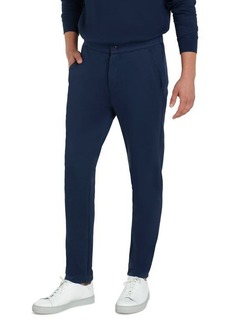 Bugatchi Comfort Stretch Cotton Pants in Navy at Nordstrom
