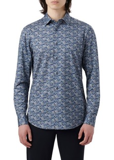 Bugatchi James OoohCotton Abstract Print Button-Up Shirt