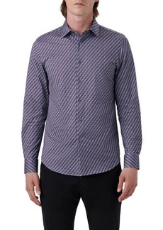 Bugatchi James OoohCotton Illusion Print Button-Up Shirt