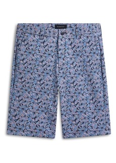 Bugatchi OoohCotton® Shorts in Navy at Nordstrom