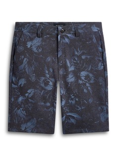 Bugatchi OoohCotton® Shorts in Charcoal at Nordstrom Rack