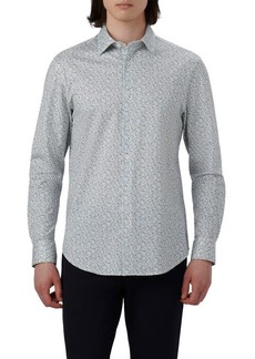Bugatchi James OoohCotton Abstract Print Button-Up Shirt