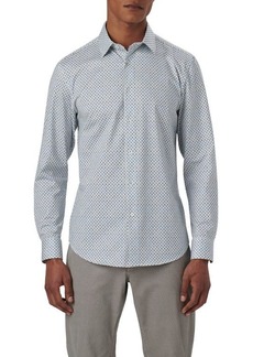 Bugatchi James OoohCotton Double Dot Print Button-Up Shirt